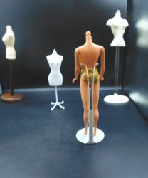 BARBIE GOLD SUIT BK